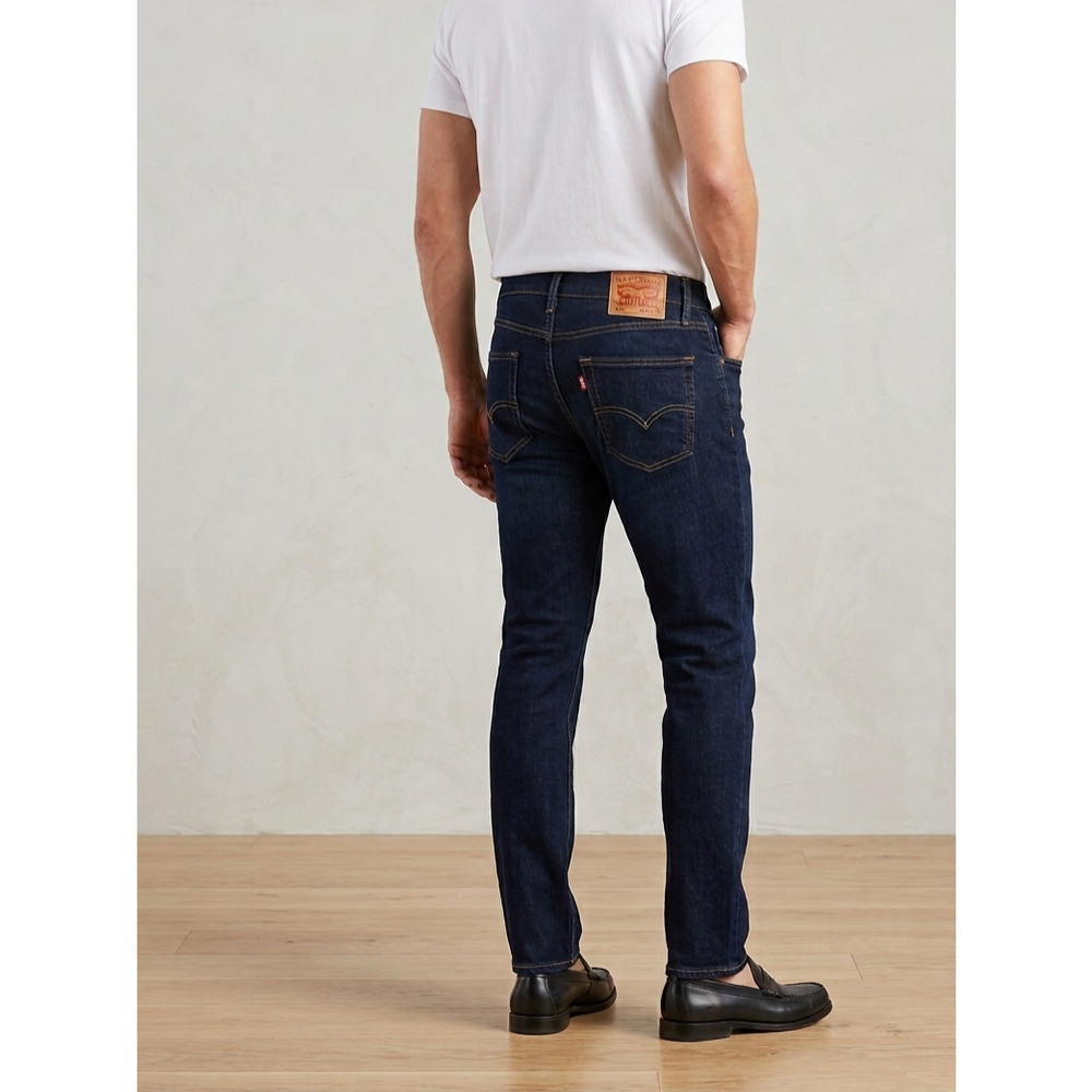 Levi’s 511 Slim Fit Jeans Men W34 L30 Dark Wash Denim Straight Leg Stretch